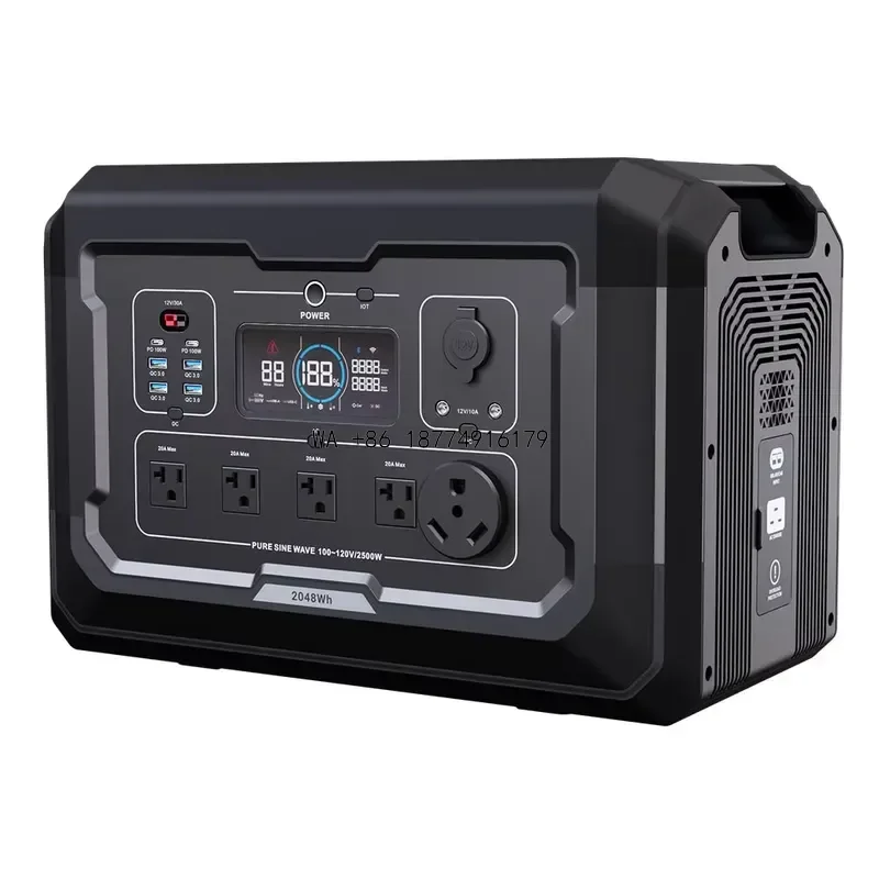 wmwmnu Wholesale Supply Lifepo4 Btry Bank Mobile Tragbare Powerstation Charge 3000w Portable Power Station 2500w Solar
