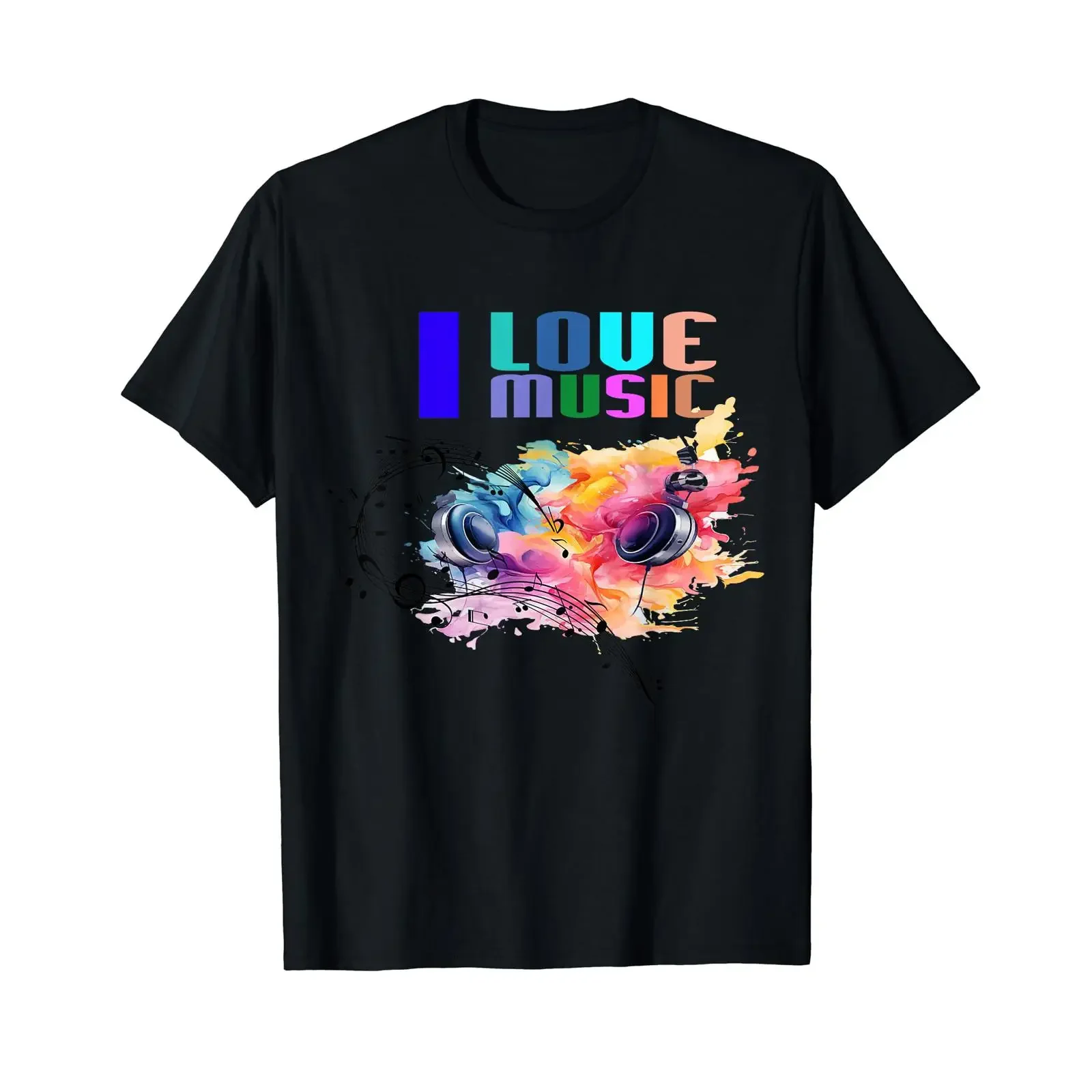Pure Love My Music I Dancing amp For Life T Shirt vintage Washed homme Casual Breathable Slightly fashion Stylish streetwear