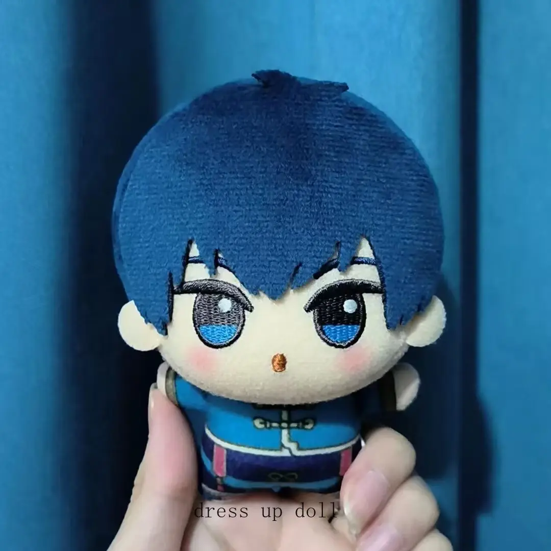 

Isagi Yoichi Cute Anime Plush Doll Print Body Figures Dolls 10CM Bag Charm Pendant Keychain Toy Plushie Mascot Gift