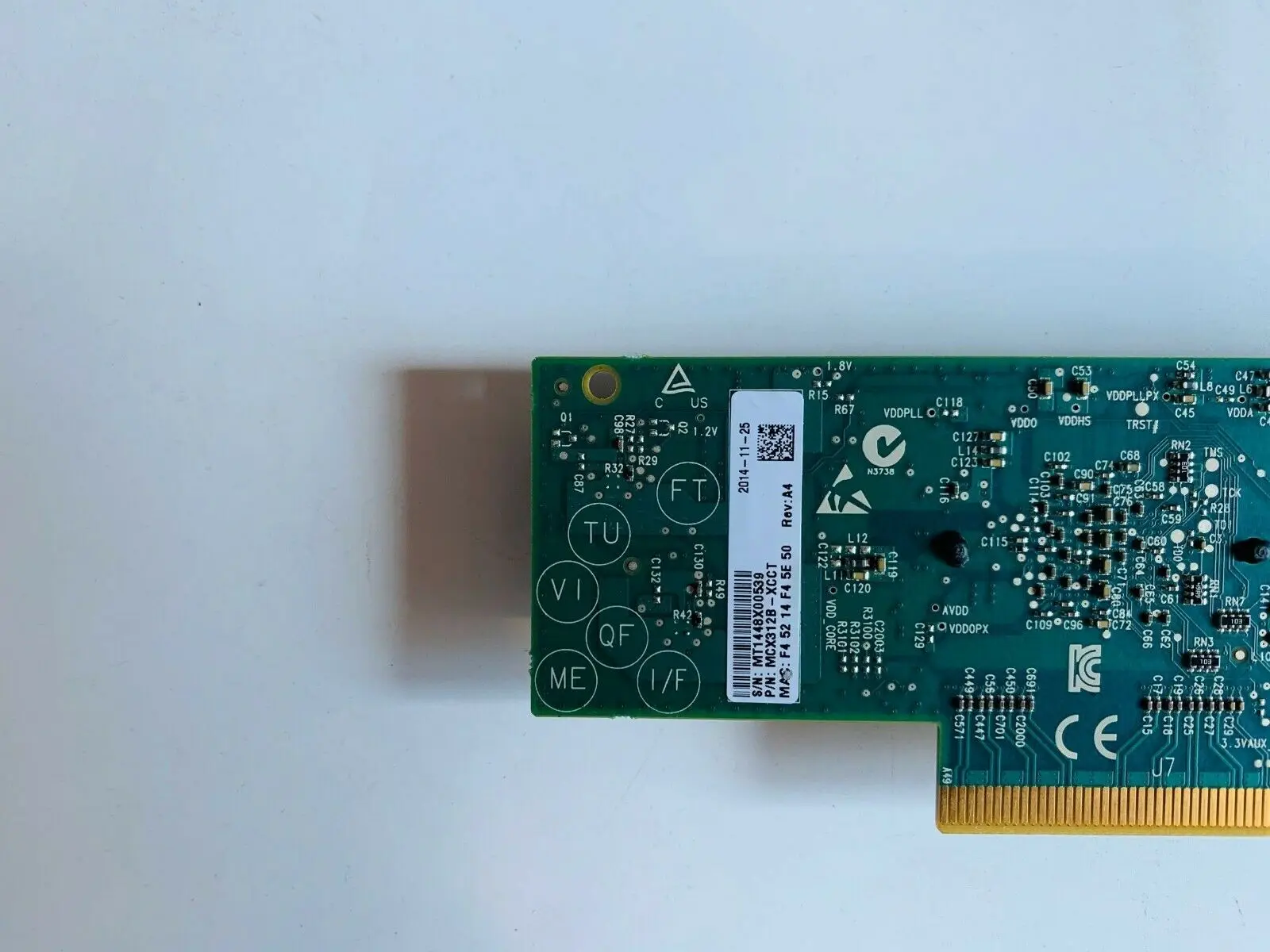 Imagem -03 - Mellanox-porta Dupla Sfp Mais Conector Mcx312b-xcct 10gbe en 8gt s Pcie Nic