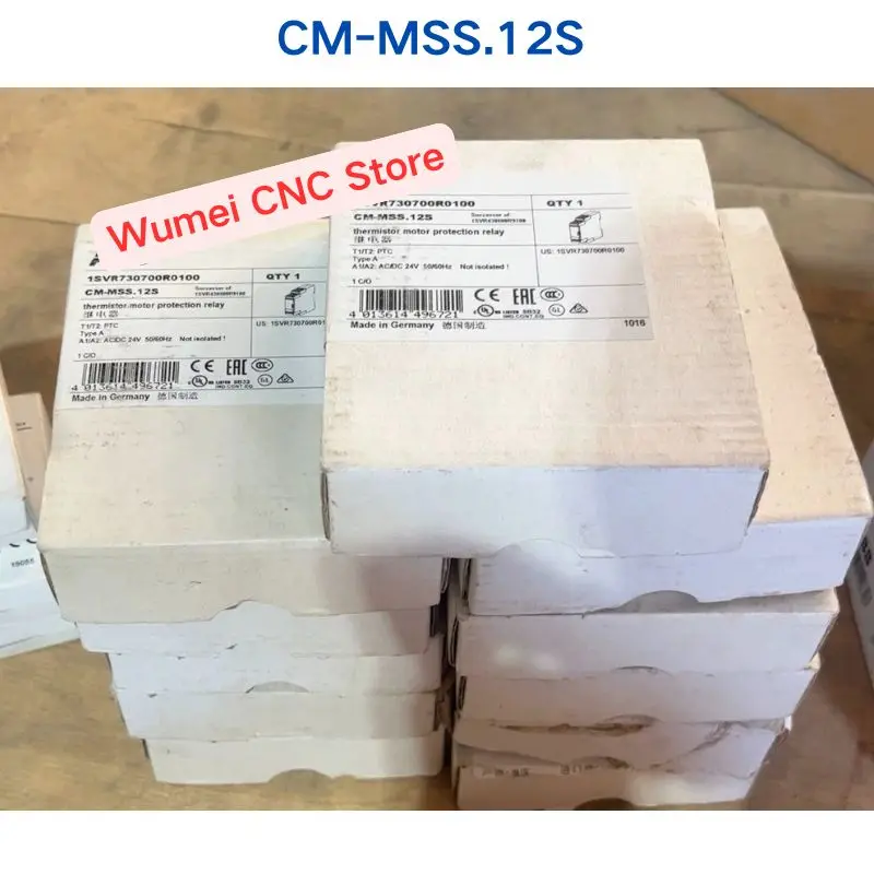 Brand New Original safety relay CM-MSS.12S 1 piece