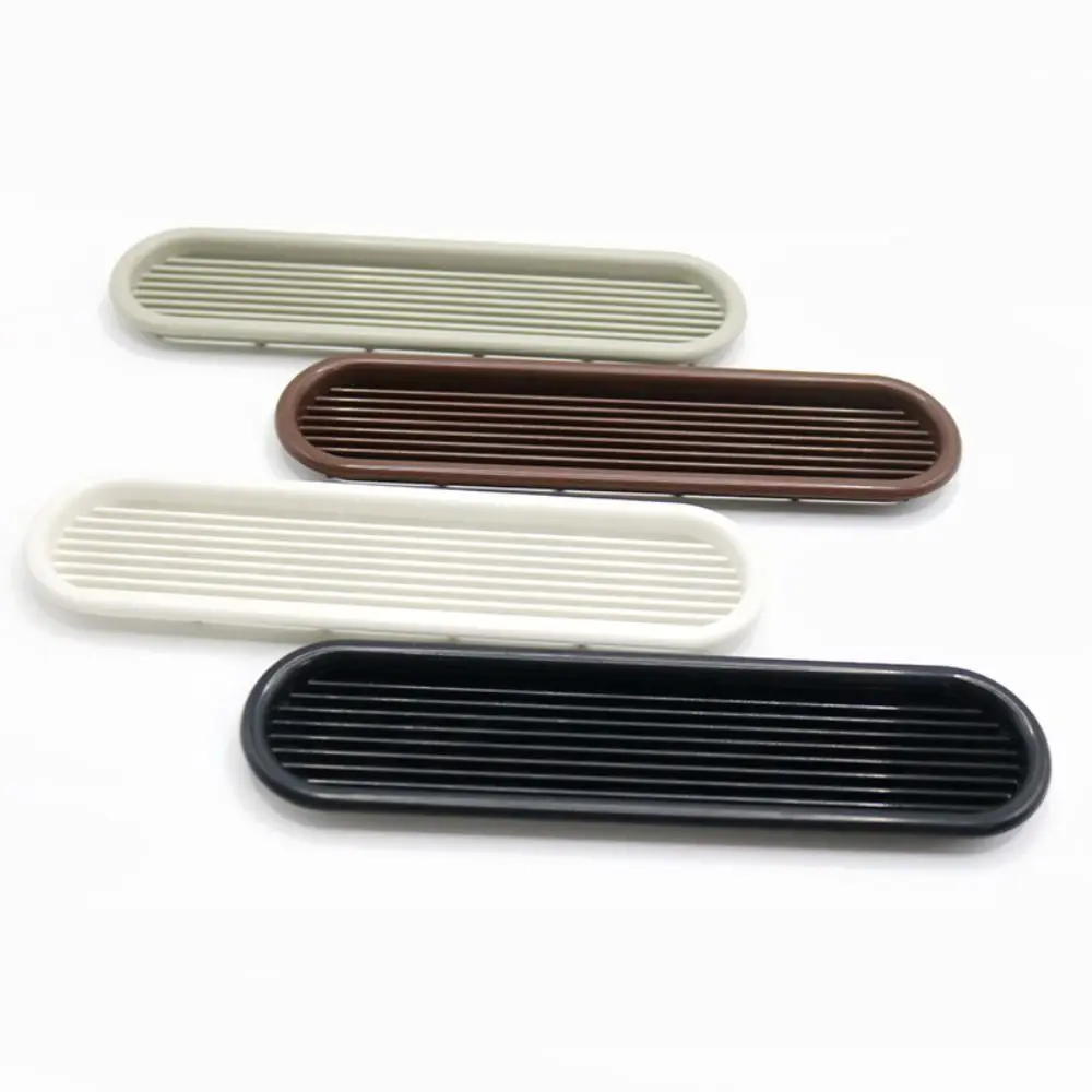 Heat Dissipation Rectangular Breathable Mesh Plastic Multiple Sizes Cabinet Wardrobe Air Vent Ventilation Grille Shoe Cabinets image 5