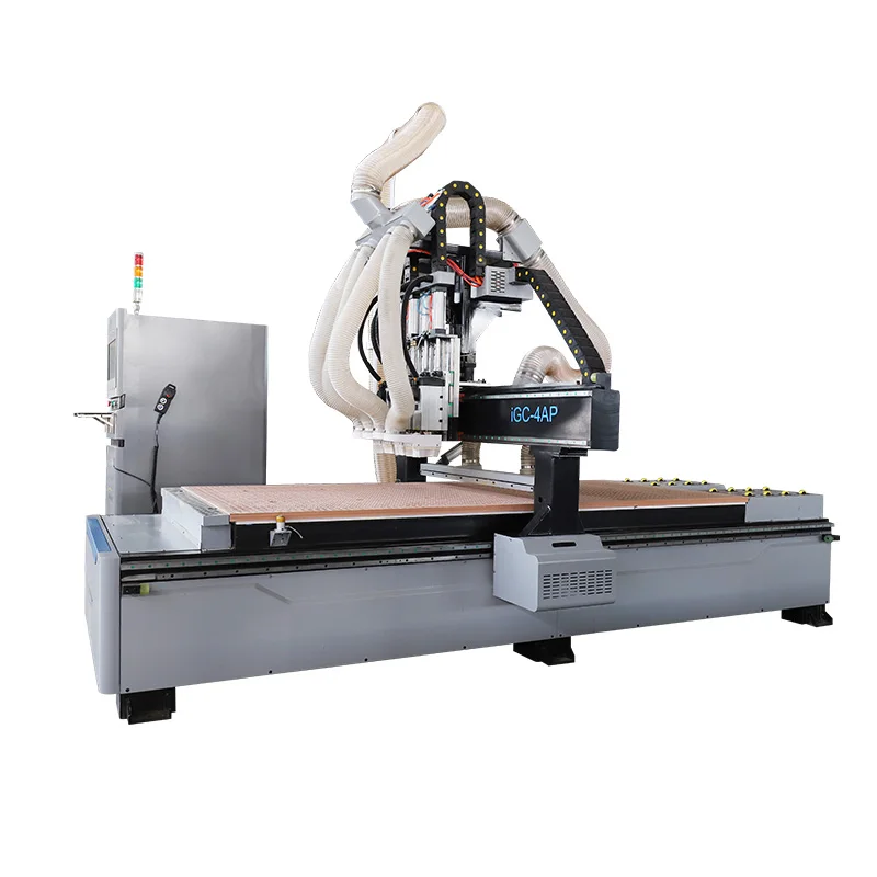 wood cnc router pvc kitchen cabinet acrylic plastic board furniture making machine