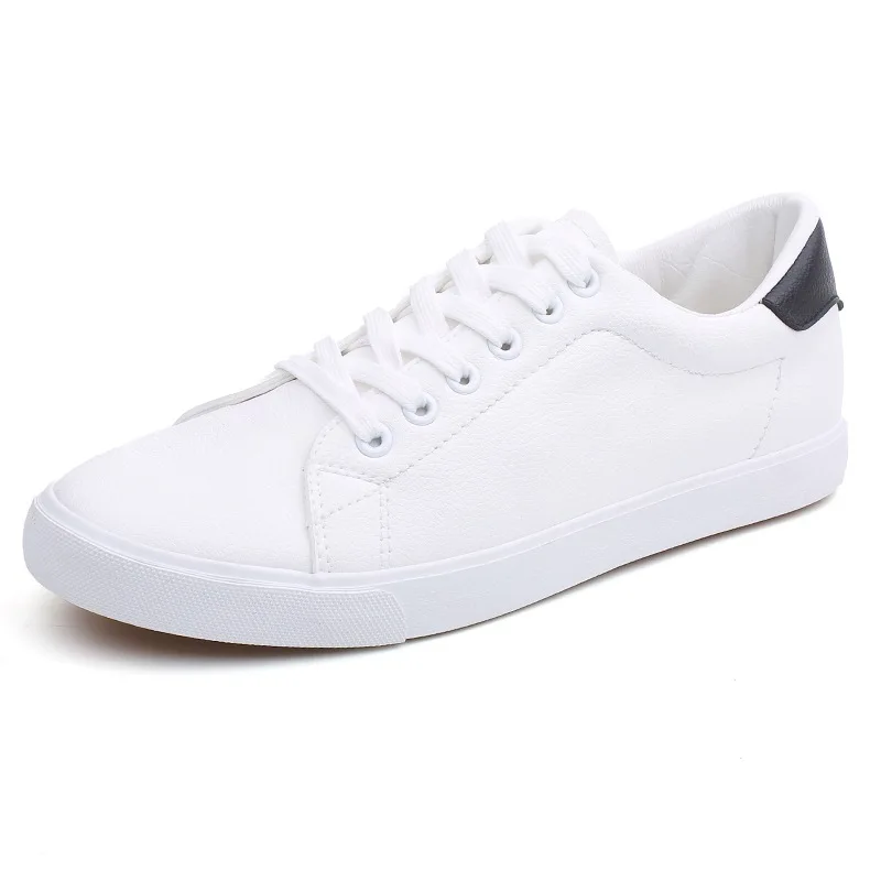 Spring Summer Shoes Men Sneakers Casual Soft Leather Men Shoes Brand Fashion Male White Shoes KA1188