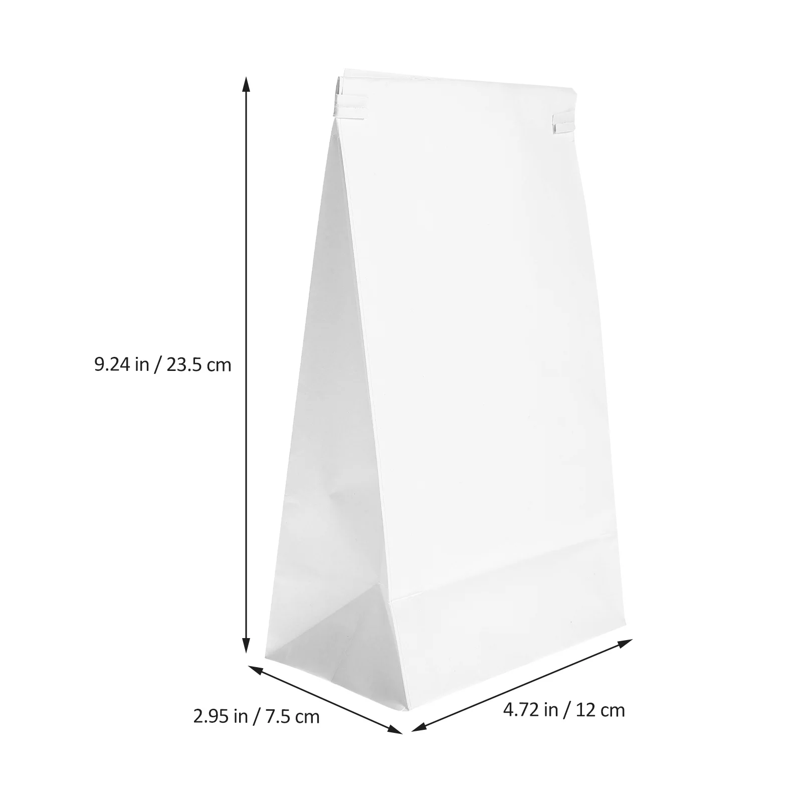 

Ciieeo Travel Vomit Bags 25 Pack Disposable Paper Bags with Seal Tab 9.25 Inch for Motion Sickness Pregnancy Airplane Car Use