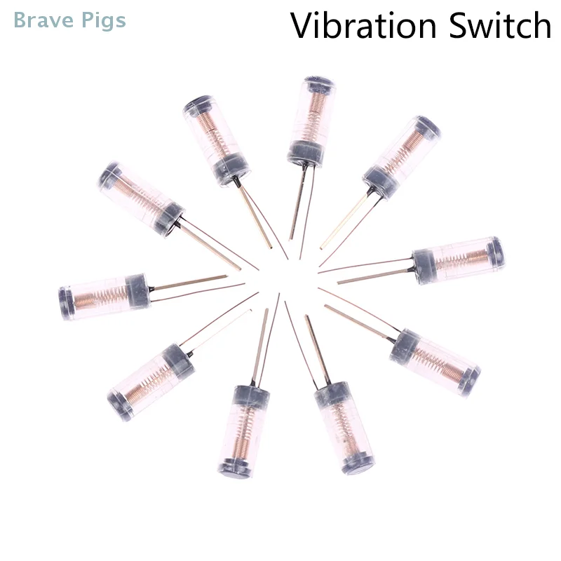 10Pcs SW-18020P Vibration Switch High Sensitivity Electronic Vibration Switch Induction Sensor Type