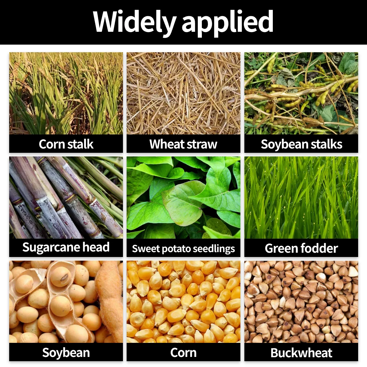 Mesin Penghancur Jerami Rumput Baru, Mesin Pencacah Jerami Jagung, Penggiling Jerami, Mesin Pembuat Pulpa Pakan Ternak Silage