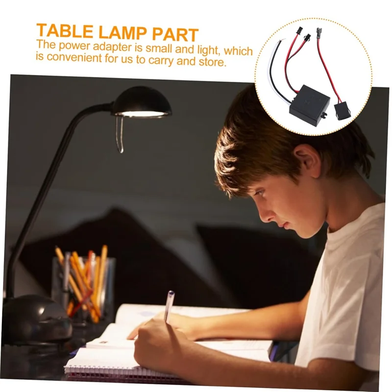 Adaptador de alimentação USB A88E-Compact 5V 2A para lâmpadas de mesa, acessório essencial para lâmpada de mesa pequena