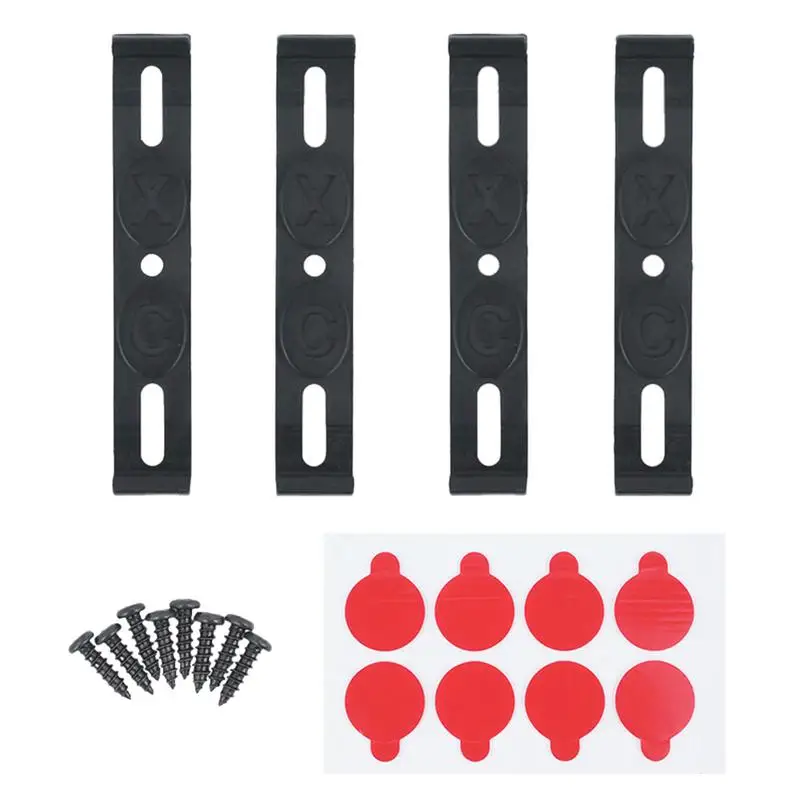 מחזיק צלחת רישיון frammeless 4 יח 'הוכחה מזג אוויר רכב מסגרת צלחת עבור חזית ותגי רכב תגים חוץ