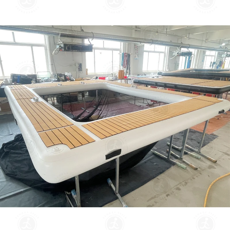 

Custom Inflatable Floating Swimming Pool With Net/ Sea Swimming Pool for Boat or Yachtpromote sales