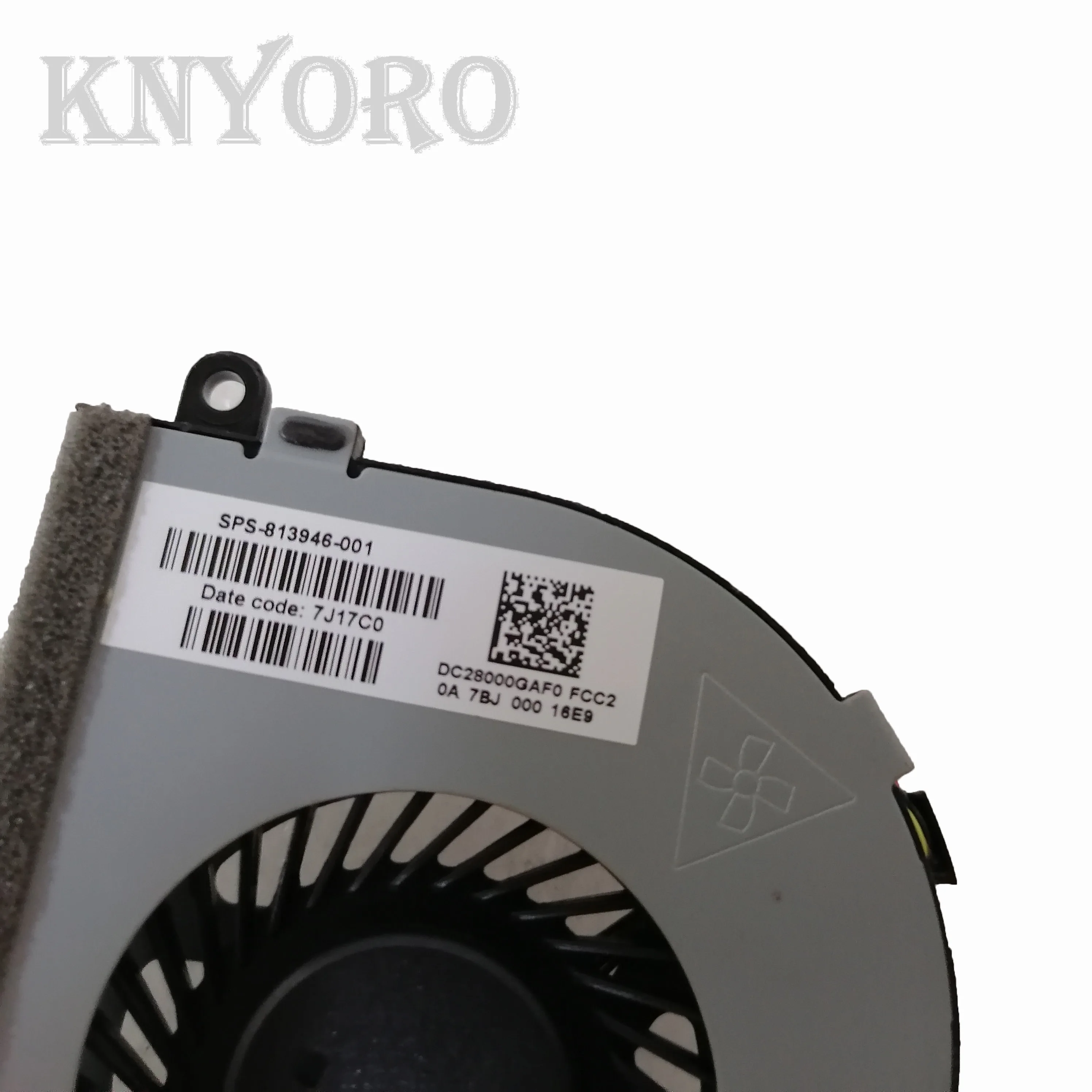 Nuevo ventilador de refrigeración de CPU para HP 15-AC 15-af 250 G4 255 G4 15-ay 15-BA, componente de reparación de refrigerador de portátil 813946-001 DC28000GAF0FCC2