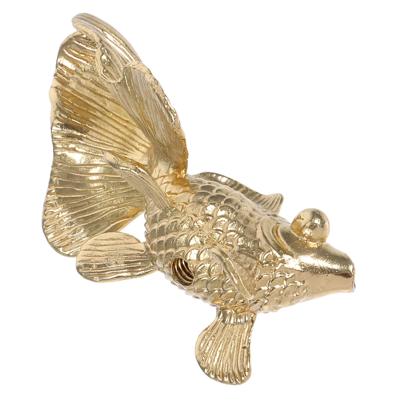 

Dressing Table Brass Goldfish Handle Furniture for Dresser Drawer Decorative Cabinet Knobs