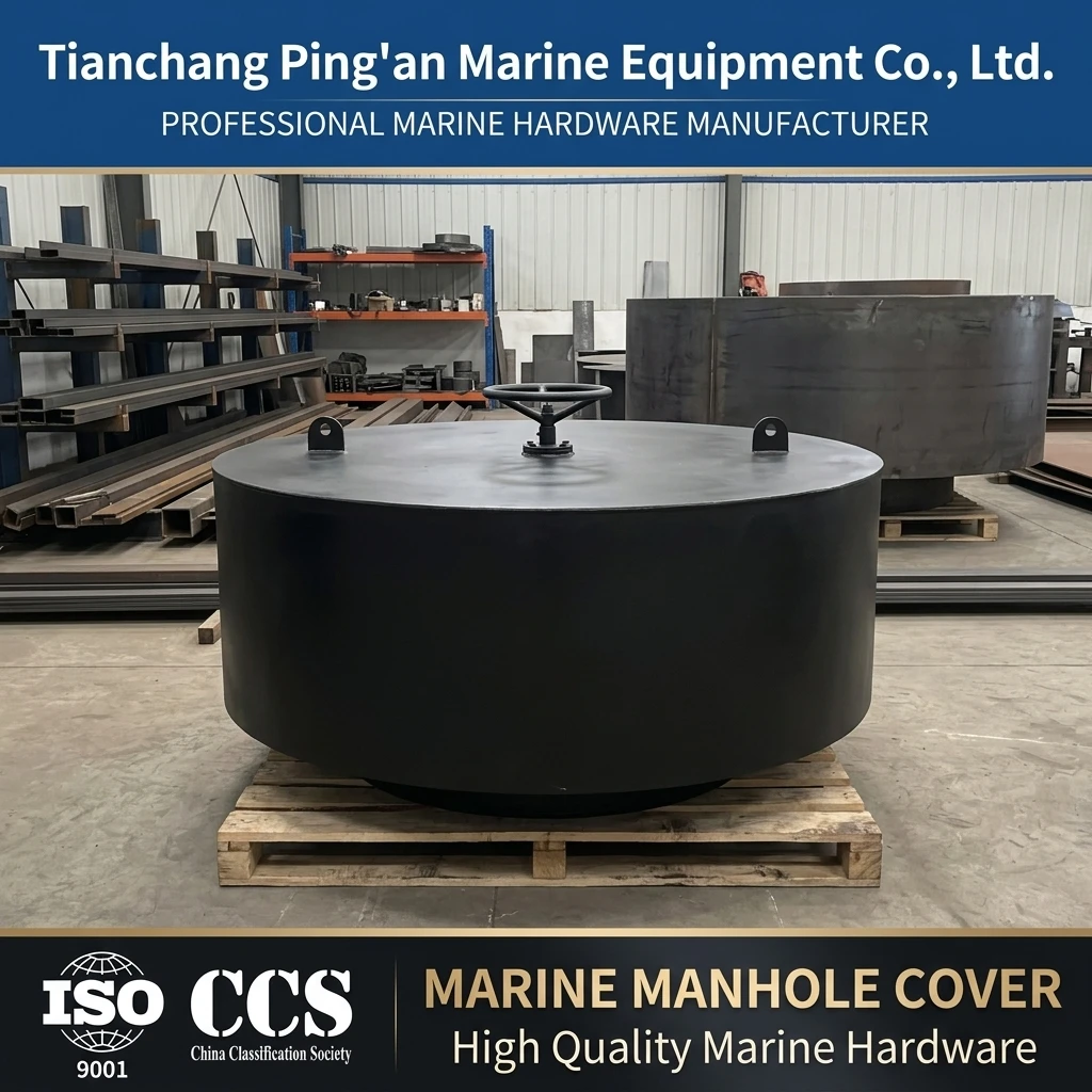 A60 Marine Manhole Cover Embedded Quick Opening and Closing ABCDE Type Manhole Cover, Hatch Cover Made of Steel and Aluminum