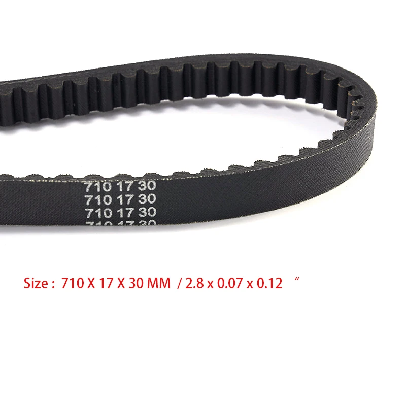 

B499 For Honda WH100 Engine Drive Belt 710 17 30 Drive Belt GY6 100 100CC Scooter Moped ATV Go-Kart