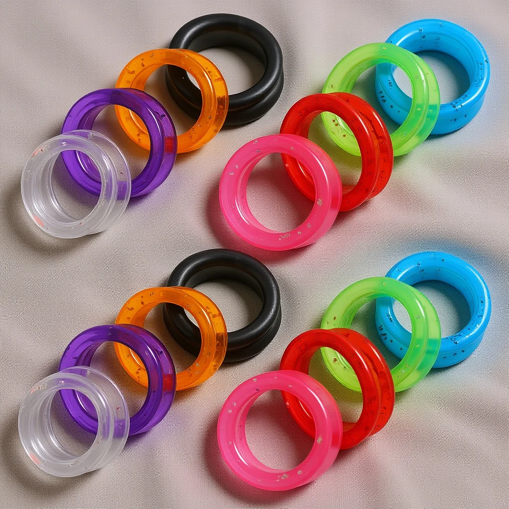 

16 шт. силиконовых защитных колец для пальцев для парикмахерских ножниц, аксессуары для защиты большого пальца для инструментов для стрижки и укладки в салоне