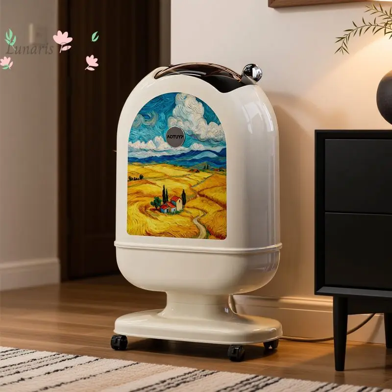 2026 new living room light luxury high-end trash can high value removable medieval paper basket