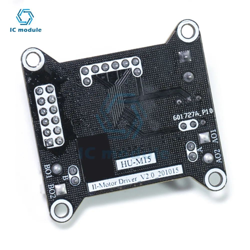 Dual-Channel DC Motor Drive Module, Forward and Reverse Control Module, Smart Car DIY Acessórios, TB6612