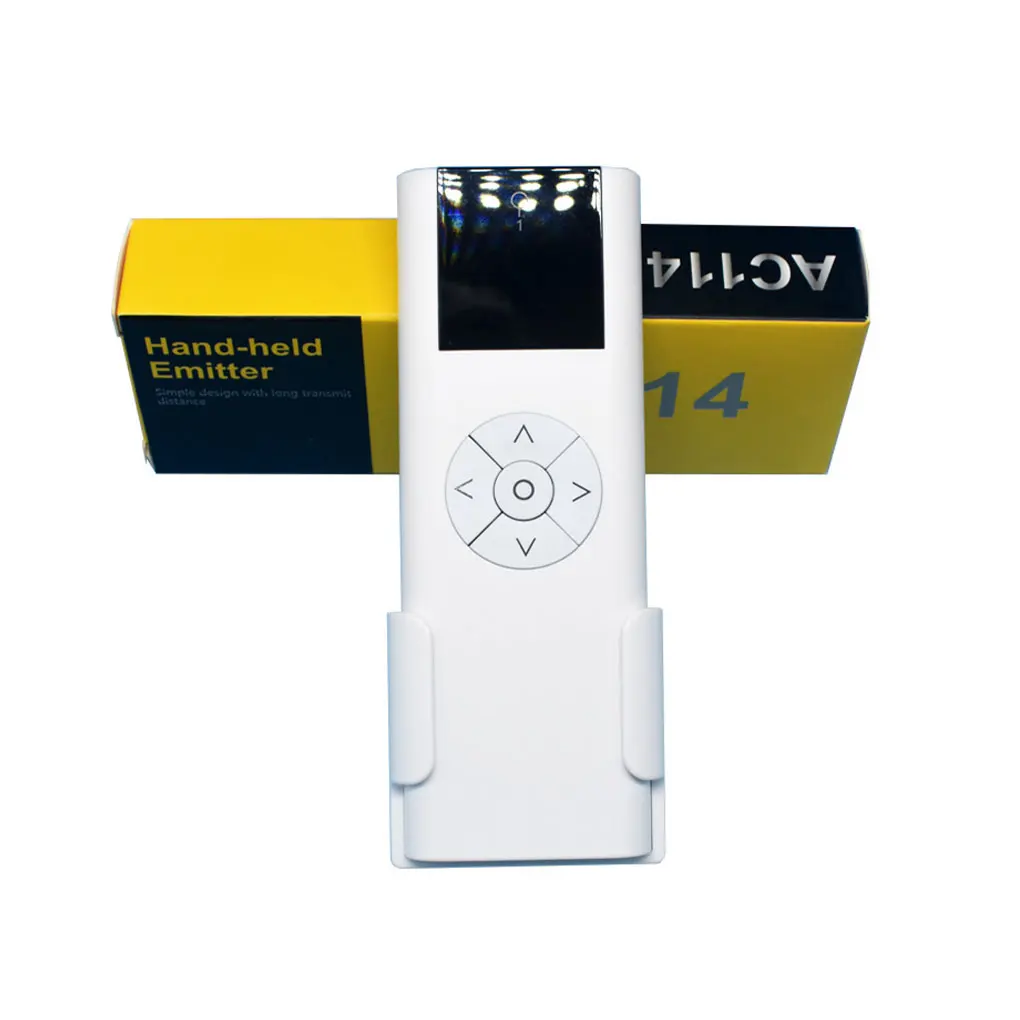 White Multi-Channel Remote Control Convenient And Compact Wireless Controller Easy-to- User-friendly AC114-02 2 control