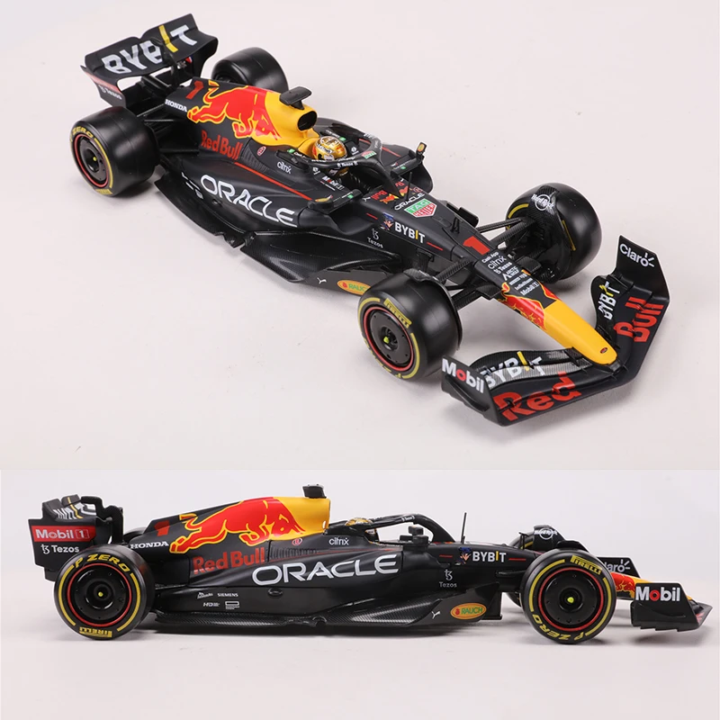 Bburago 1:24 Red Bull Racing RB18 2022 NO.1 &11 Alloy Luxury Vehicle Diecast Cars Model Toy Collection Gift