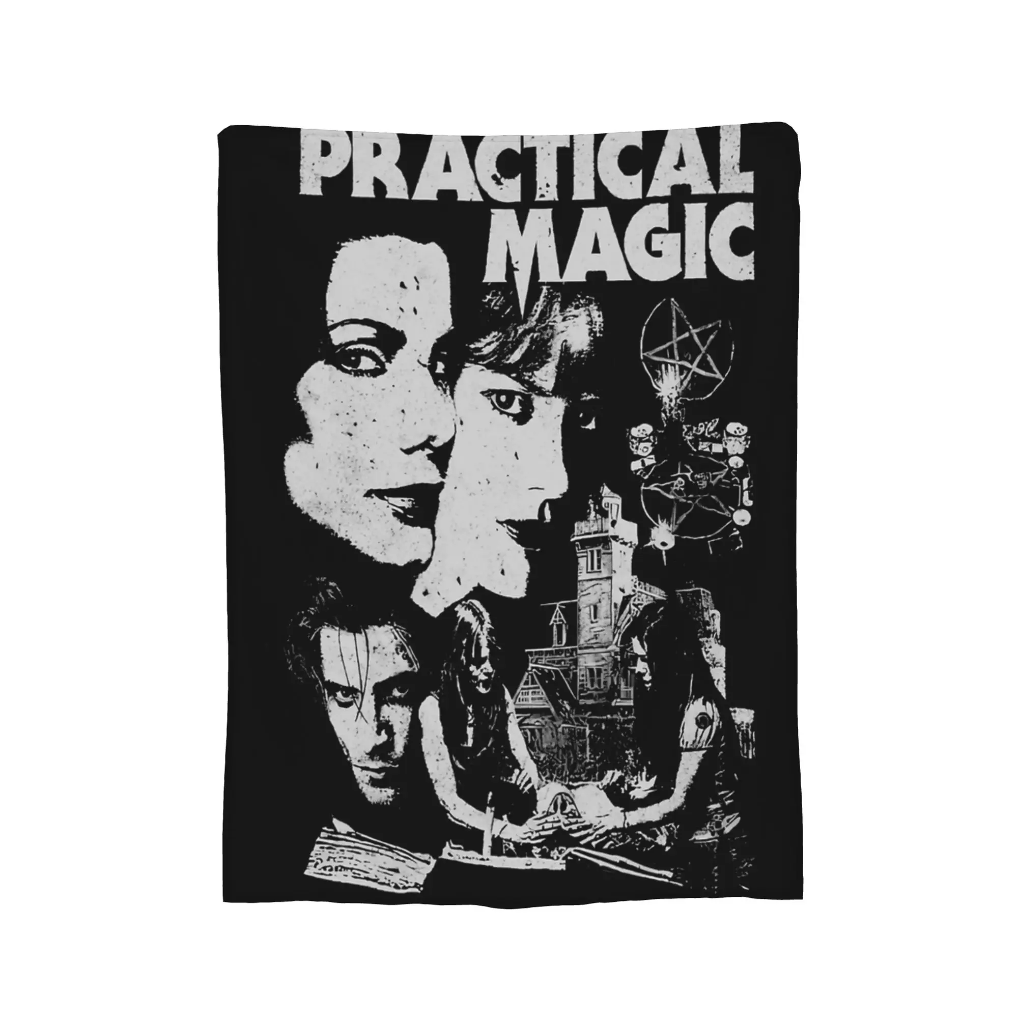 Practical Magic Horror Blanket   Wool Throw Blanket Summer Air Conditioning Decoration Soft Warm Bedsprea