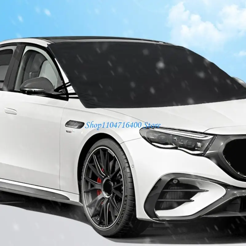 y1gd Permanent University Fabric Windshield Defender for Snow Sun Security Constant