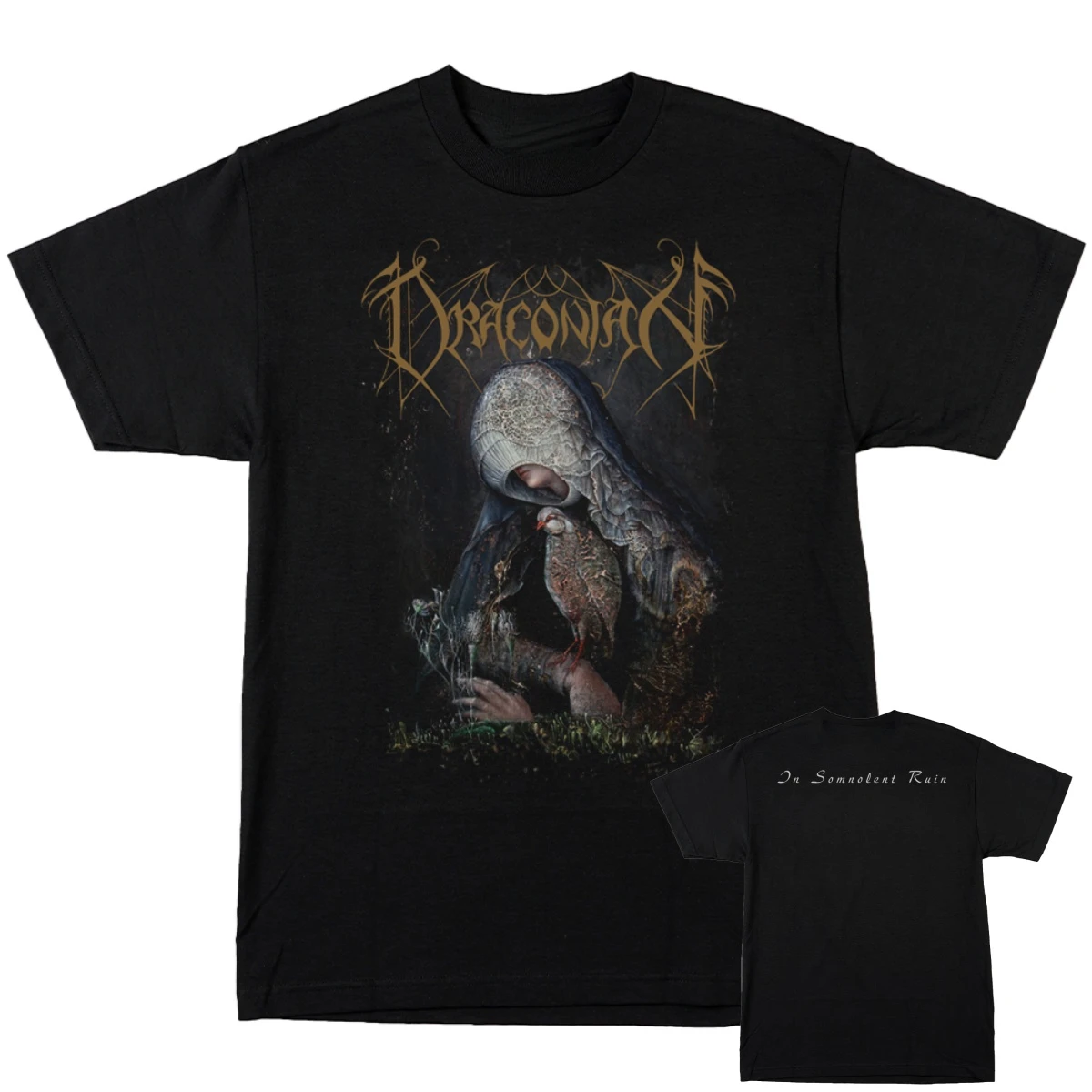Draconian The Sethian Band T-Shirt, 100 % Baumwolle, Grafik-T-Shirt für Herren und Damen, Sommer-Streetwear-Top – Detail 5
