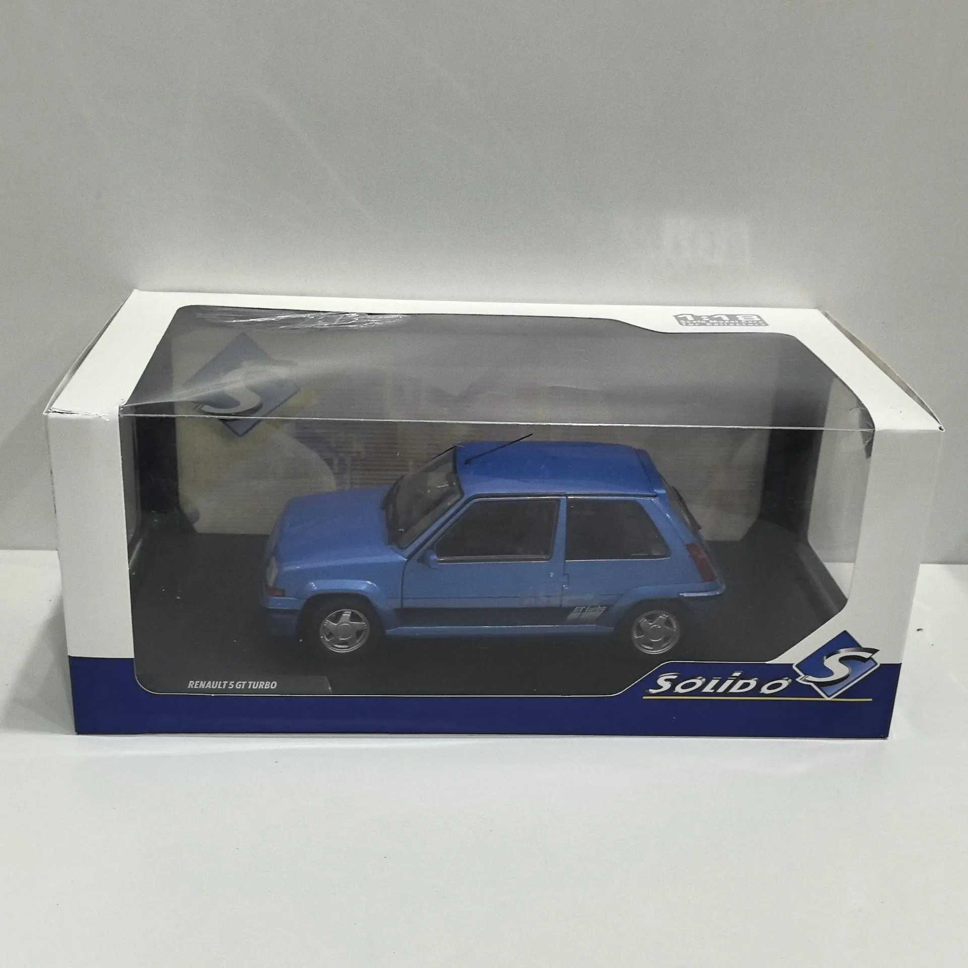 Diecast SOLIDO 1/18 Scale 5 GT TURBO 61 Alloy Car Model