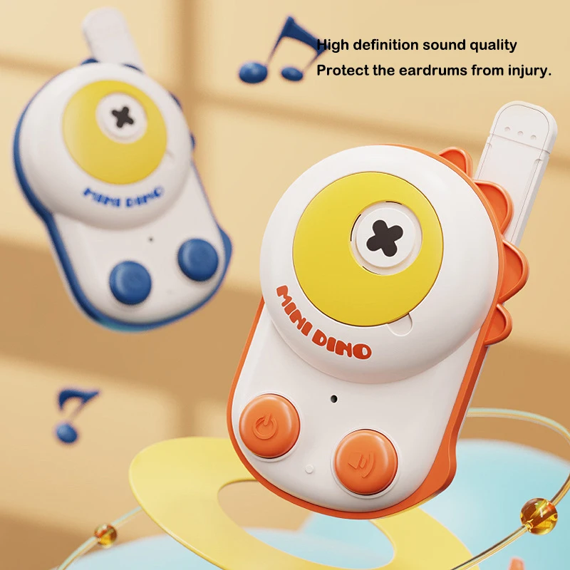 子供用トランシーバー-2-個屋外キャンプとミニラジオハイキングおもちゃ子供用トランシーバー漫画ボーカロイド興味深い