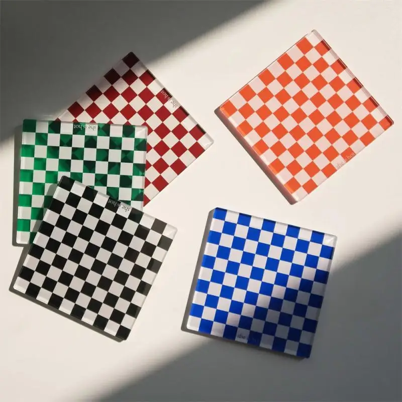 New 10X10CM Soft Rollable  Leather Tournament High Quality Educational Chess Board For Children's/Adult Educational Games