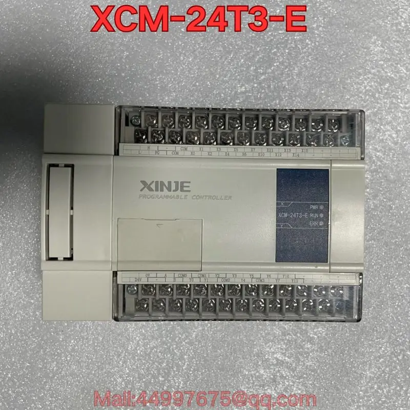 

Бывший в употреблении функциональный тест контроллера ПЛК XCM-24T3-E нормально