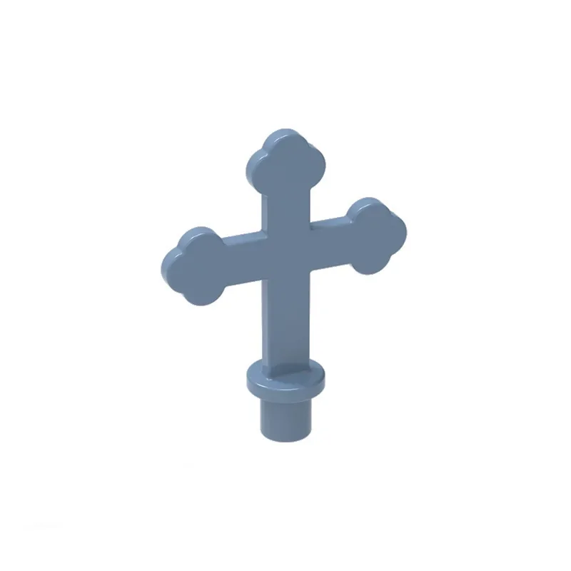 MOC 10PCS 특별 21699 크로스 빌딩 블록 키트 할로윈 모델 호환 보드 벽돌 입자 장난감 어린이 생일 선물