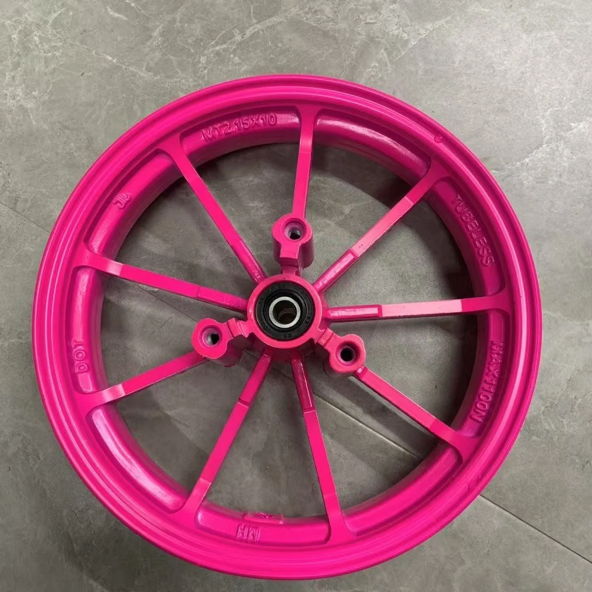 10*2.15 Inches Motorbike Wheels Rim Aluminum Wheel Hub for Yamaha Jog Motorcycle Accessories