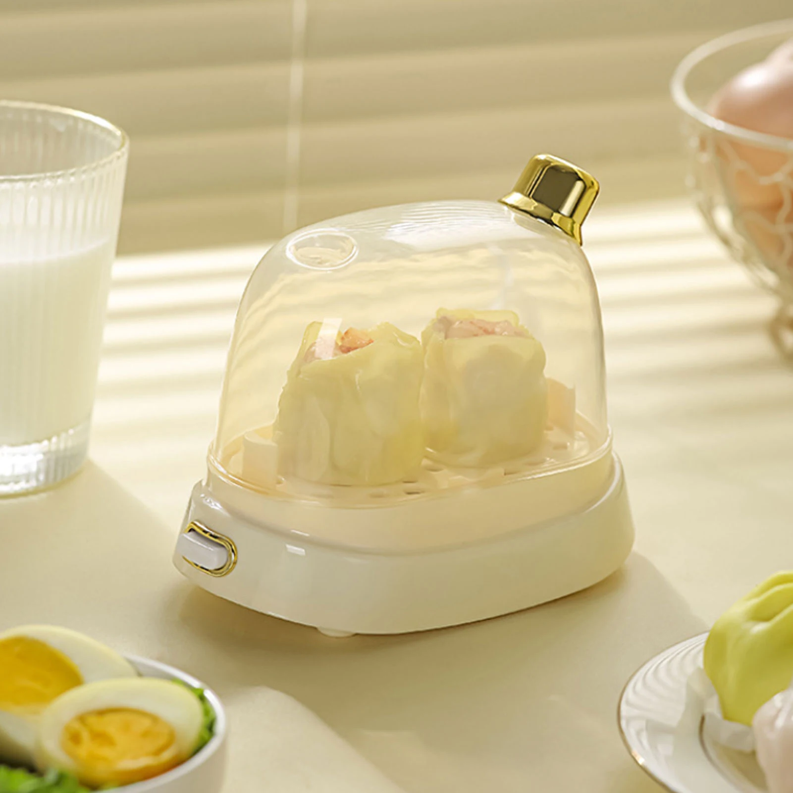 急速卵調理器 2個の卵容量 電気卵調理器 煮卵用 ポーチドエッグ 自動シャットオフ機能付き 家庭用