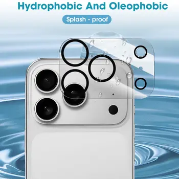 適用於 iPhone 17 Pro Max/17 Pro/17 Air/16 Plus 的 3 片裝強化玻璃相機鏡頭保護膜,高清透明防水鏡頭保護膜 10 最佳銷售 手機相機配件 - №6