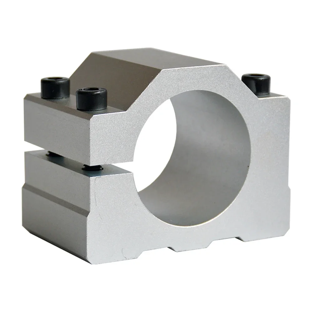 ARGEDO 57 mm ~ 70 mm Spindelmotor-Befestigungshalterungen, Unterstützung für CNC-Graviermaschinen-Armaturen aus Aluminiumguss