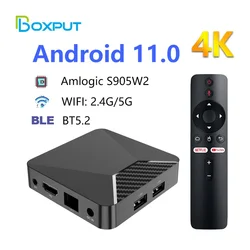 ТВ-приставка iATV Q5 Plus, Amlogic S905W2, Android 2,4, BT5.2, 4K, HDR, G/Φ, Wi-Fi, смарт-приставка, медиаплеер с голосовым управлением, 2 ГБ, 16 ГБ