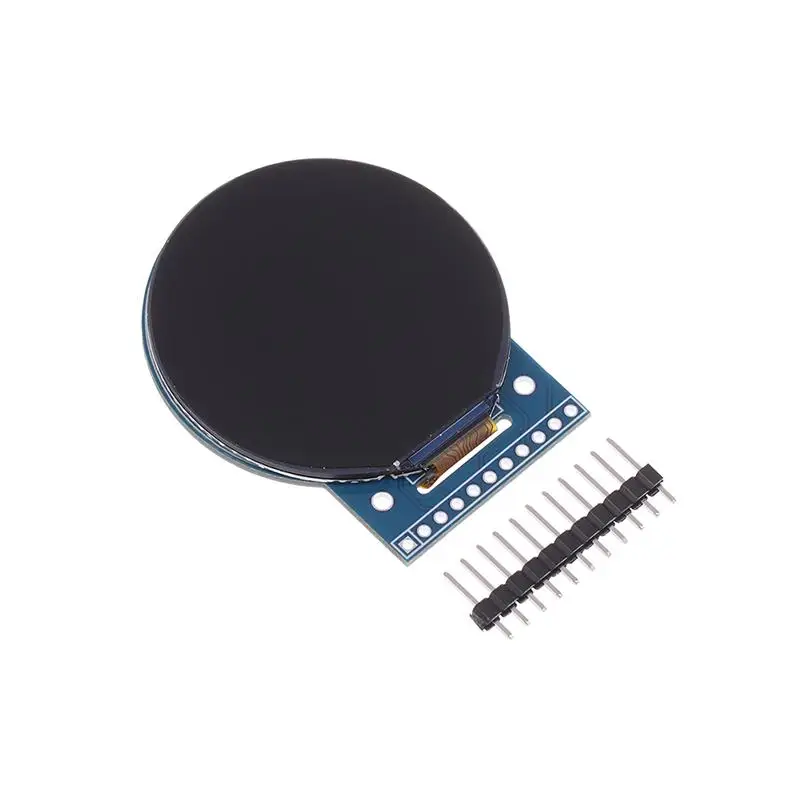 360x360 Pixels - 1.53-Inch Round TFT Display: ST77916 QSPI Color LCD Screen – Compatible For Arduino
