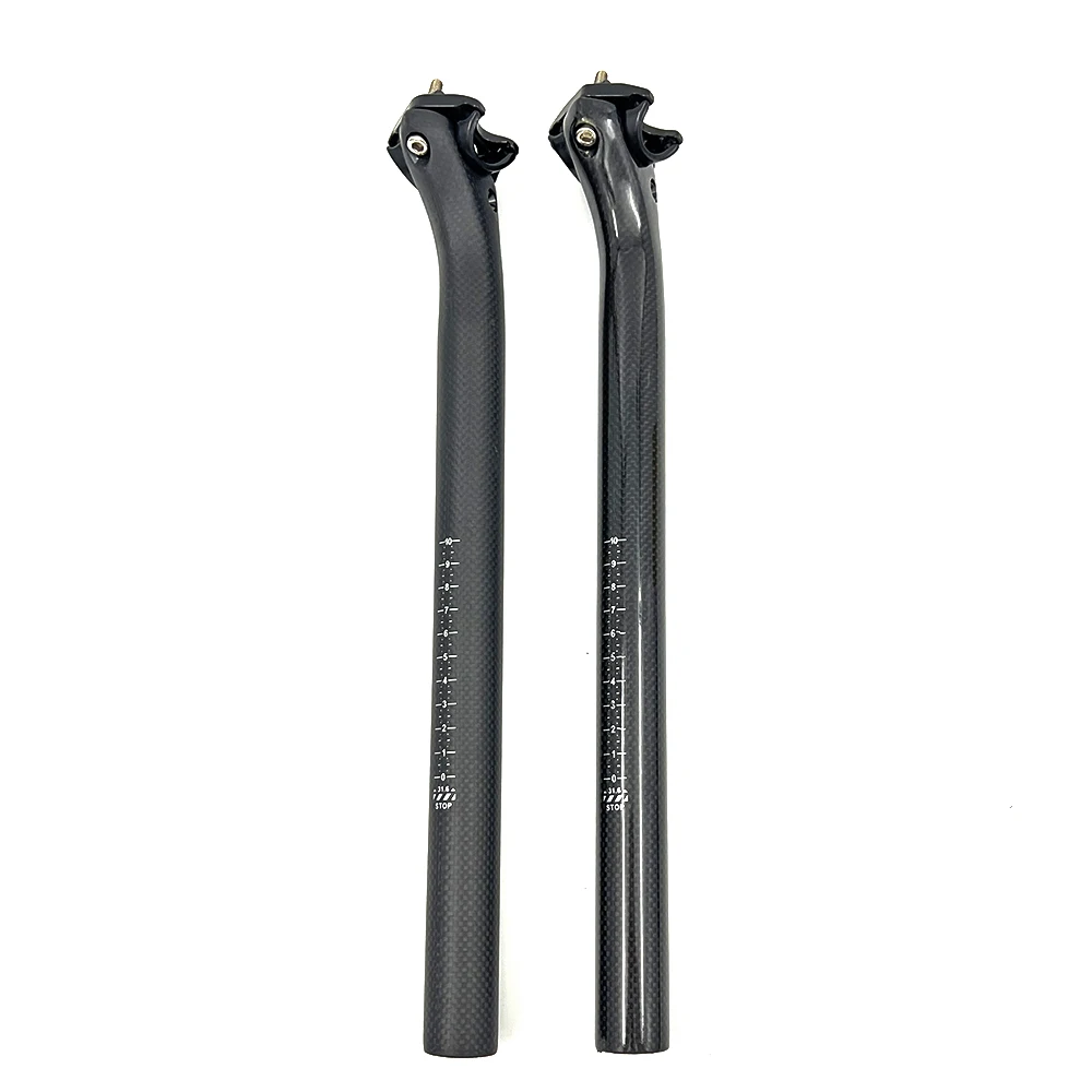 YKYN Bike Seatpost 3K T800 Carbon Fiber 27.2/30.9/31.6*400mm Offse 20mm Bicycle Seatpost Road/Mountain Seat Tube Bicycle Parts