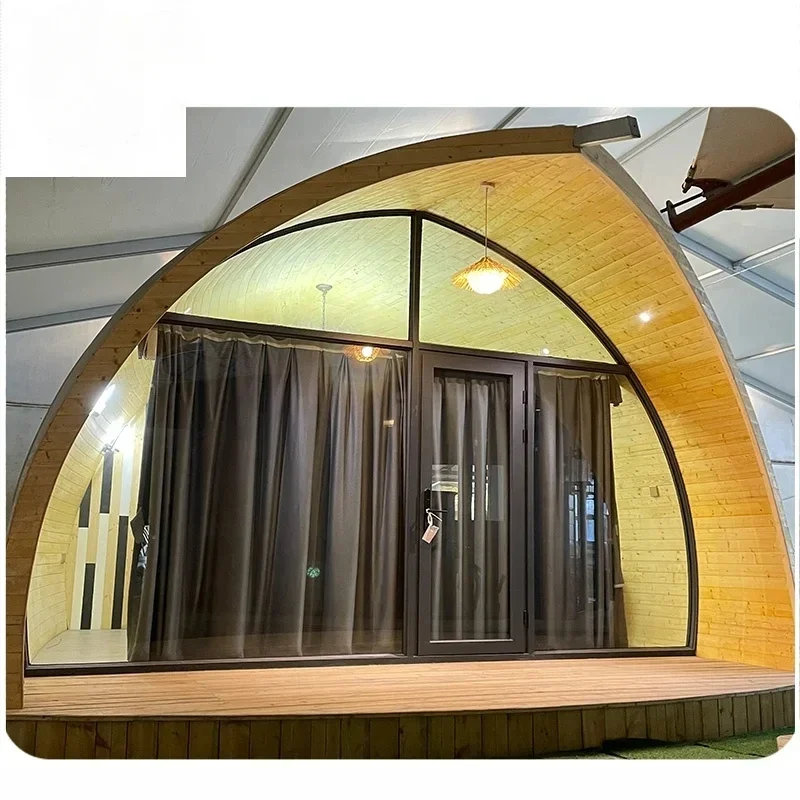 luxury  membrane shell hotel tent commercial party tents glamping house