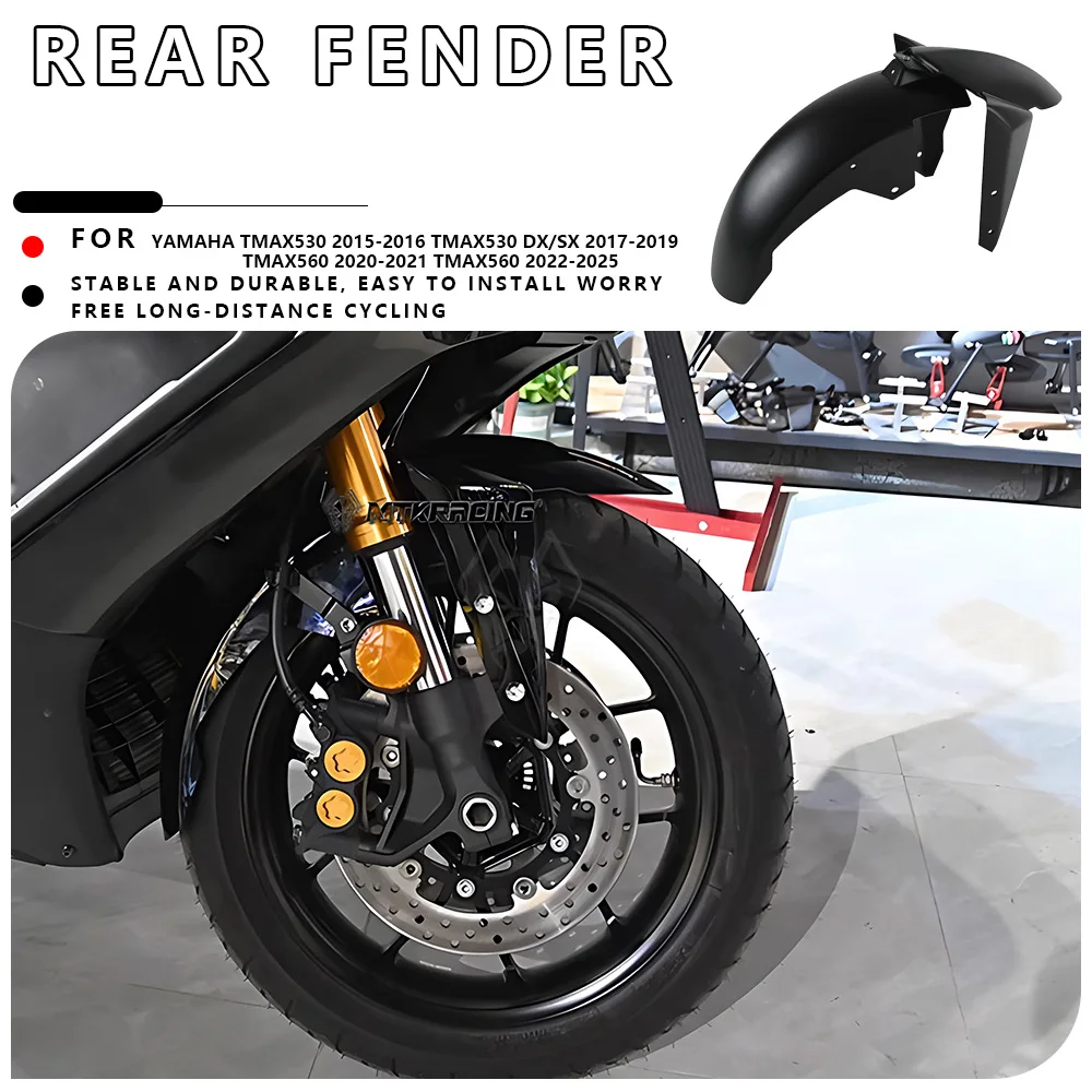 

MTKRACING For YAMAHA TMAX530 15-16 TMAX530 DX/SX 17-19 TMAX560 20-21 TMAX560 Tech Max 22-25 Front Wheel Cover Fender