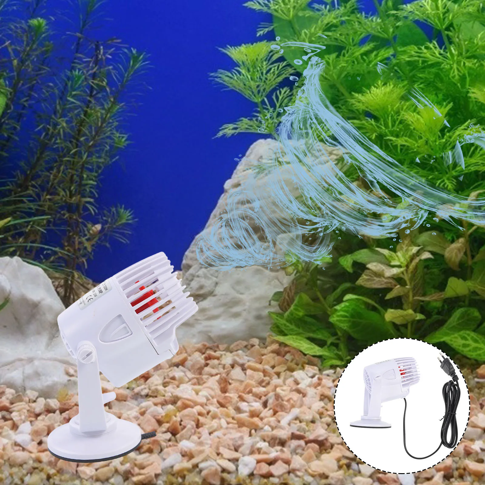 

Wave Pump Fecal Cleaning Fish Plastic Maker Aquarium Water Surf Surfing