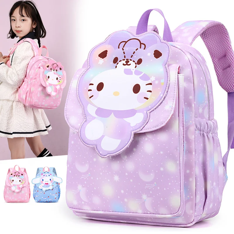 Sanrio neue Hallo Kitty Student Schult asche Jade hängen Hund Kinder niedlichen Cartoon leichte und große Kapazität Clow M Rucksack