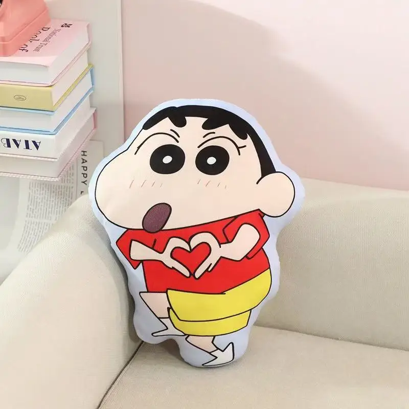 

Miniso новый карандаш Шин Чан подушка кукла мягкая плюшевая игрушка кукла мультфильм аниме милый подарок на день рождения для детей забавная кукла