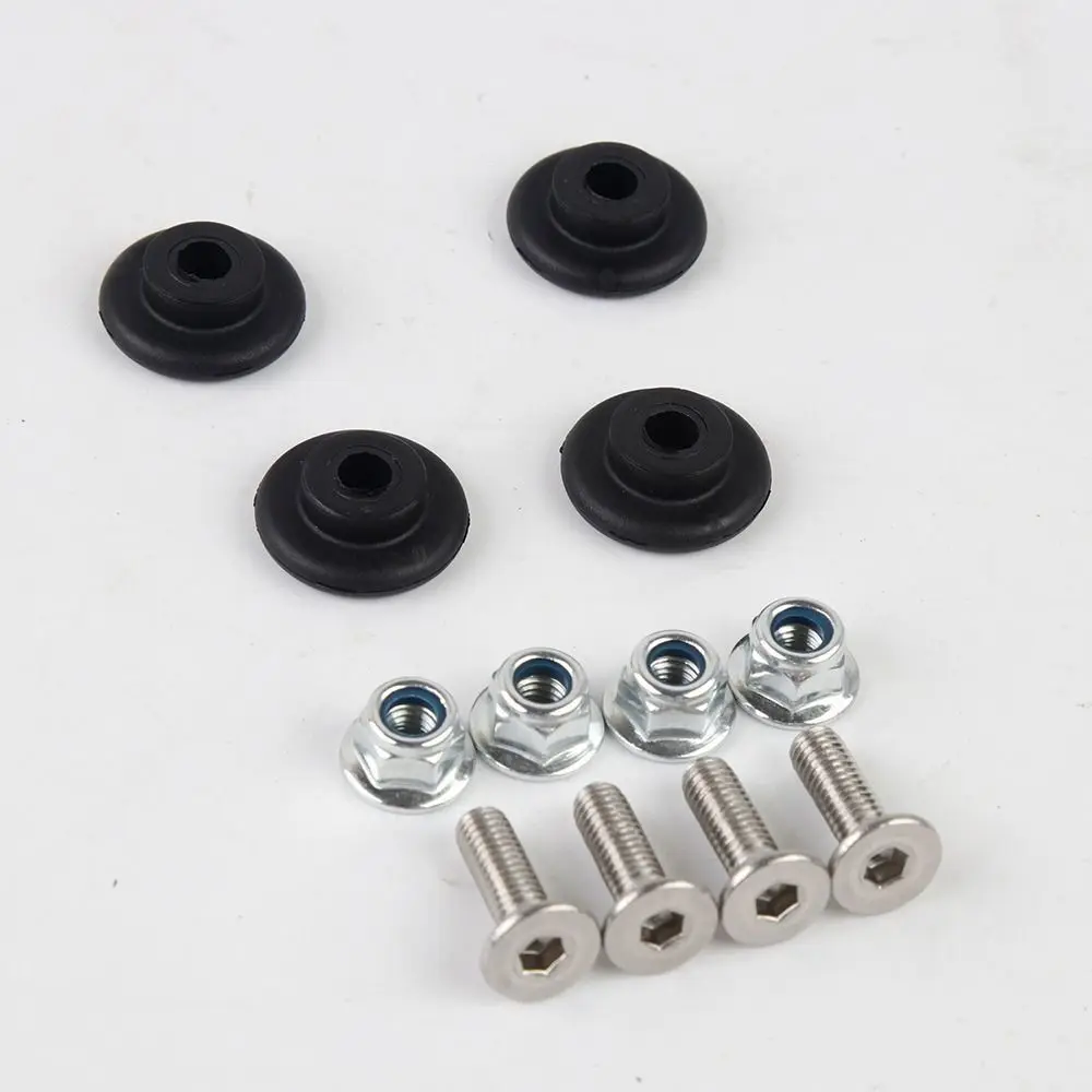 4PCS Mute Trunk Bracket Wear-resisting Motorcycle Tailbox Buckle Rear Luggage Bushing Motor Accessories Quick Release Spacers