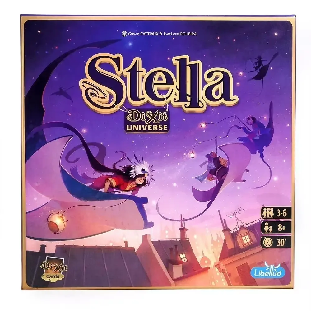 Board Game Dixit Stella English Edition Expansion Strategic Family Gathering Camping Party Friend Playing Cards Collection Toys