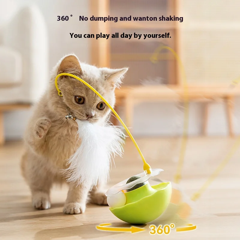 

Оригинальная игрушка-стакан для кошек, съемная палочка для кошек, колокольчик с перьями, шарик из кошачьей мяты, товары для домашних животных, плюшевые игрушки с перьями