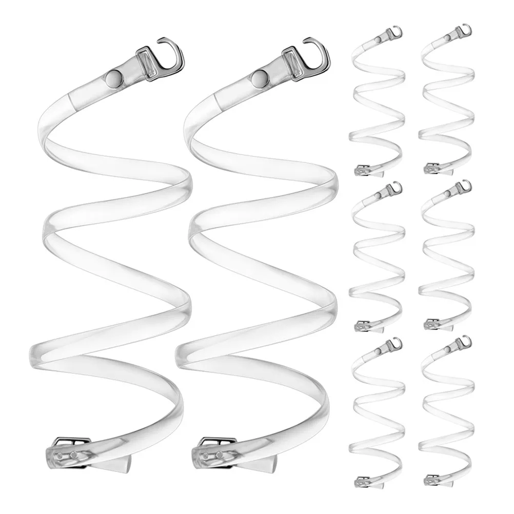 

4 пары прозрачных ремешков для туфель на высоком каблуке, невидимые перекрестные ремешки, противоскользящие, регулируемые, съемные, сменные ремешки на щиколотку для женщин