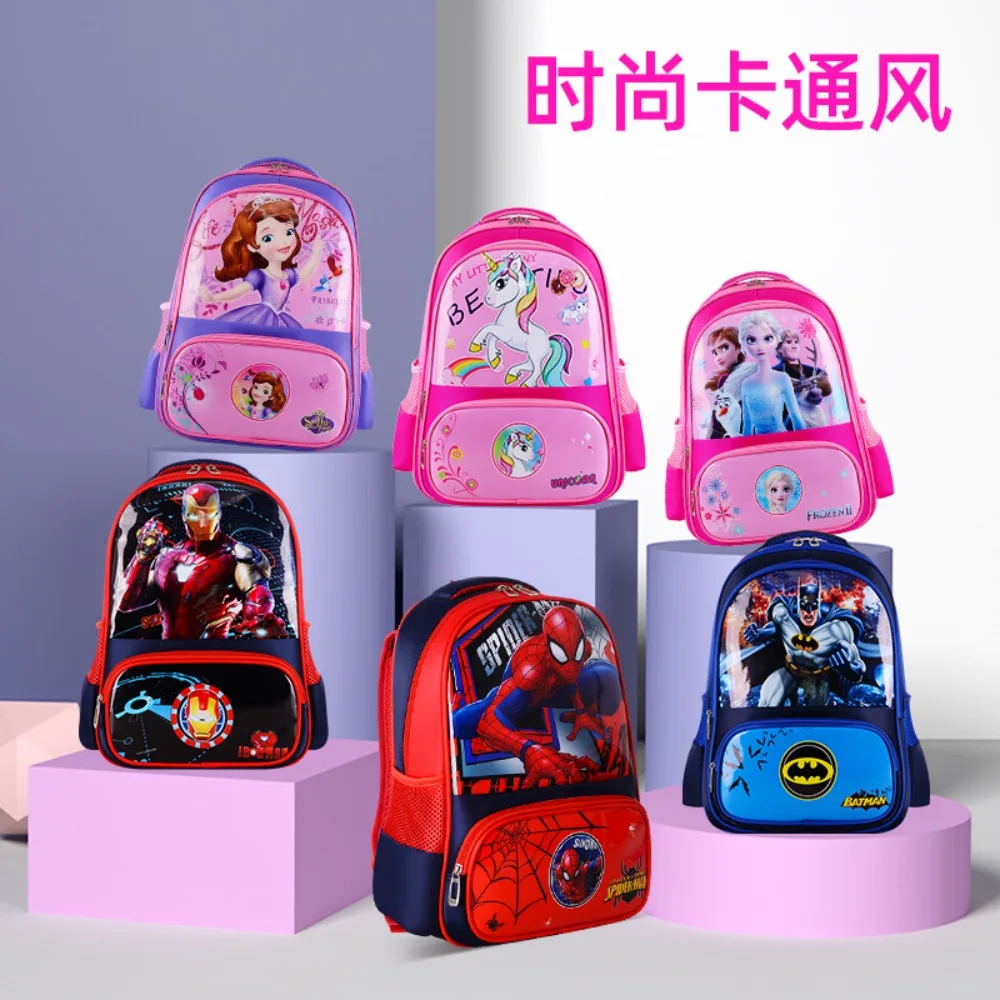 Wholesale Children School Backpack for Grades 1-6 Fashion Cartoon Style Water Repellent Lightweight Comfortable School Bag Gift