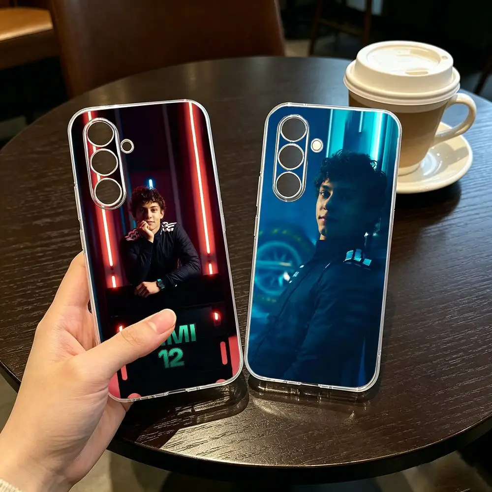 Sport K-Kimi Antonelli  Phone Case For SamsungA10,12,20,21S,30,31,40,50,51,52,70,71 Transparent Cover