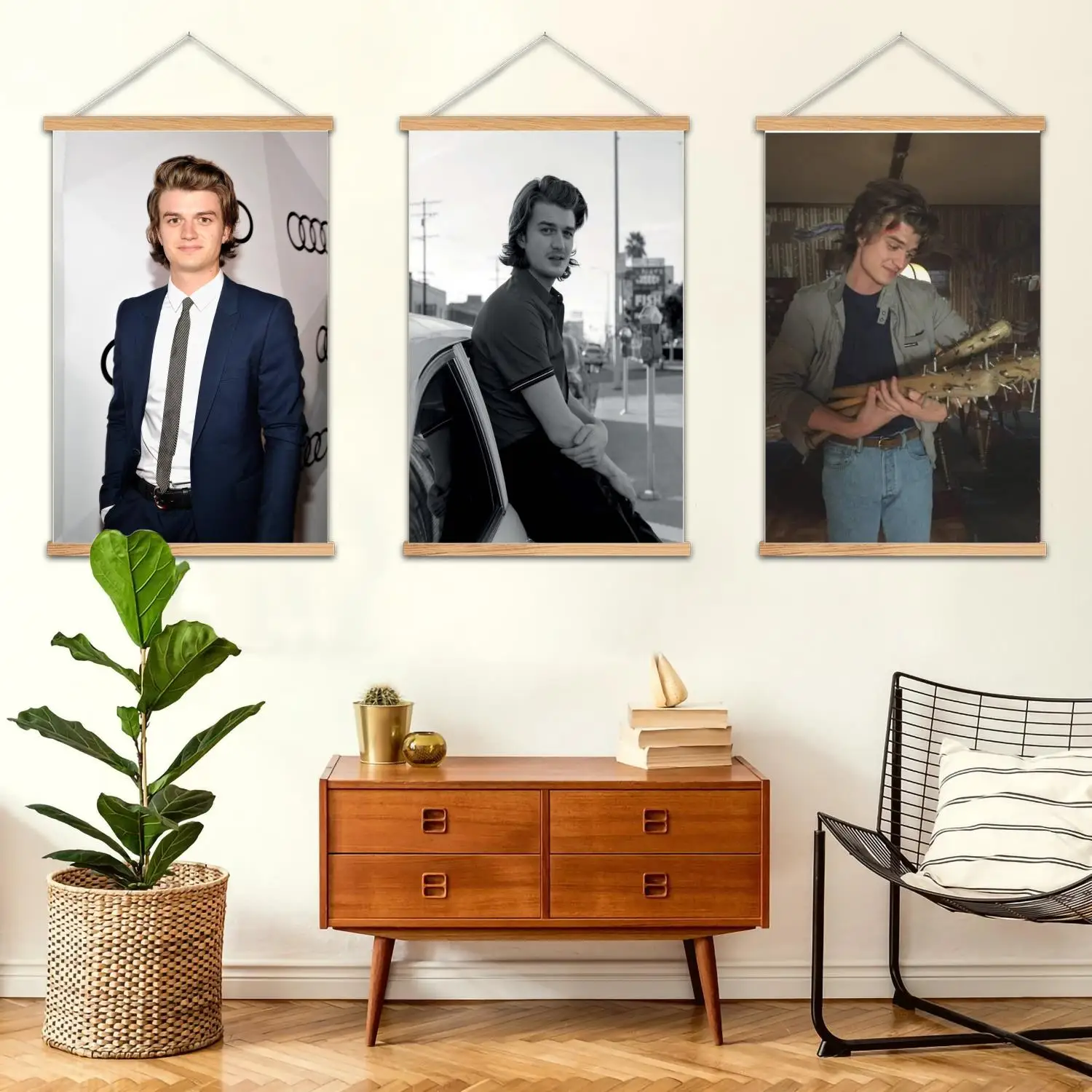

joe keery actor Framed Wall Painting Canvas Art Poster and Wall Art, Modern Family Bedroom Decor,Decorative painting